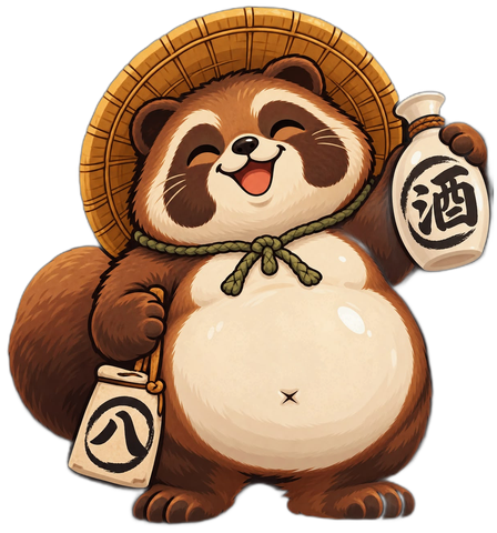 Tanuki Nomi mascot